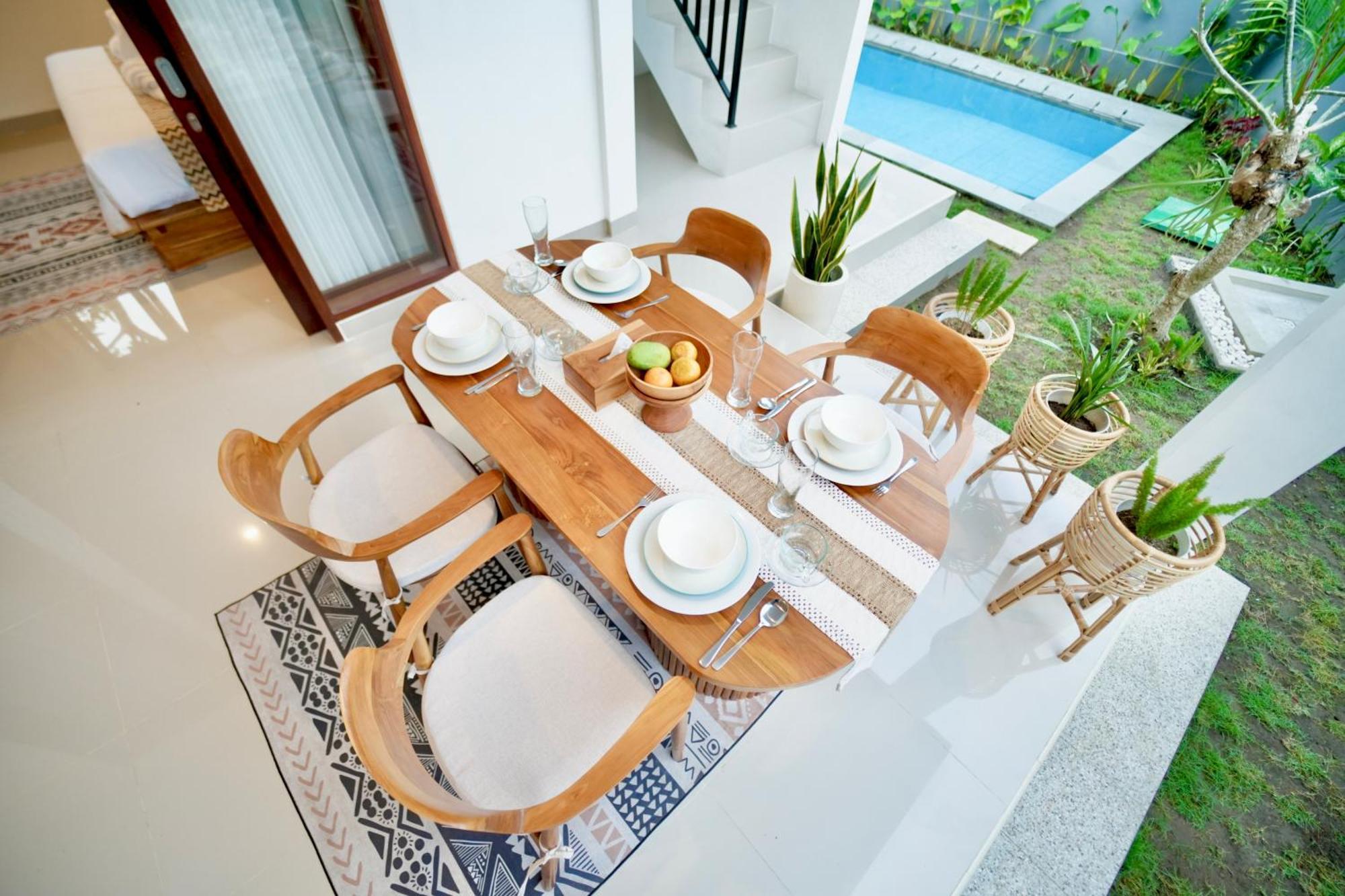 Villa In Seminyak Villa Mitra Dua Ricefield View Relax Kerobokan Eksteriør billede