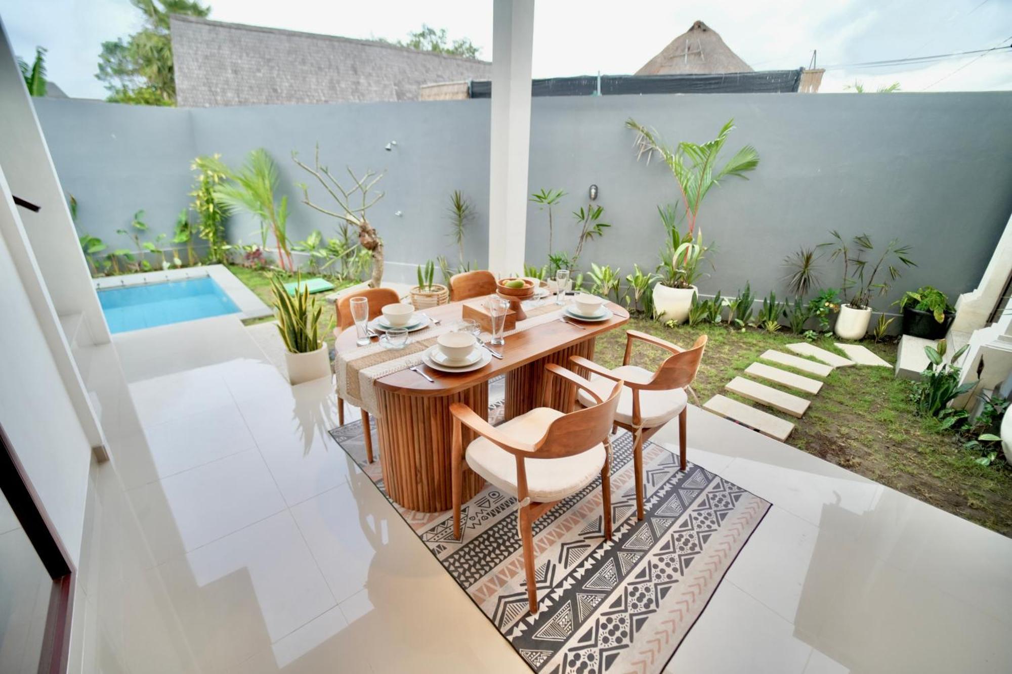 Villa In Seminyak Villa Mitra Dua Ricefield View Relax Kerobokan Eksteriør billede